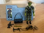 Hit and Run v1 1988 100% Complete GI Joe ARAH W/ File Card Stiff Joints Nice!