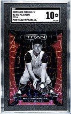 2023 Panini Chronicles Titan Bill Mazeroski PINK VELOCITY PRIZM SGC 10 (17/17)