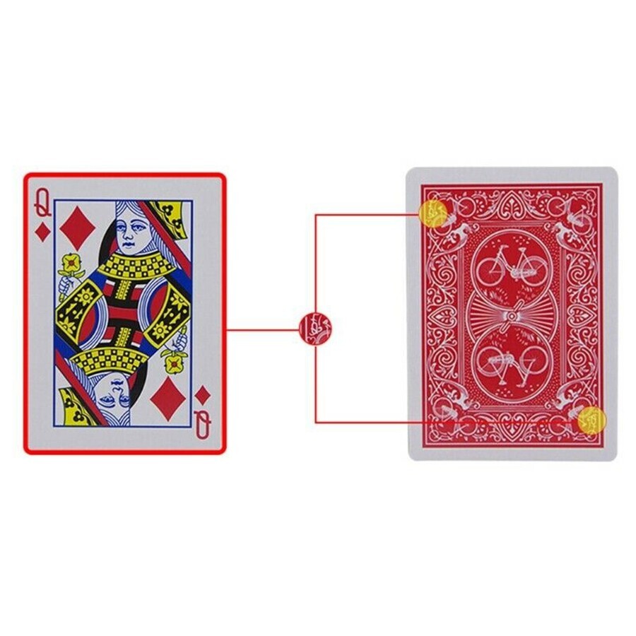 MASSA PLAYING CARDS 6個 Secret Marked Poker Cards See Through Playing Cards Magic
