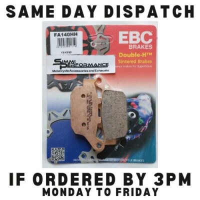 EBC HH Bremsbelag hinten Triumph 675 Street Triple 2008 2009 2010 2011 2012 R 09-12