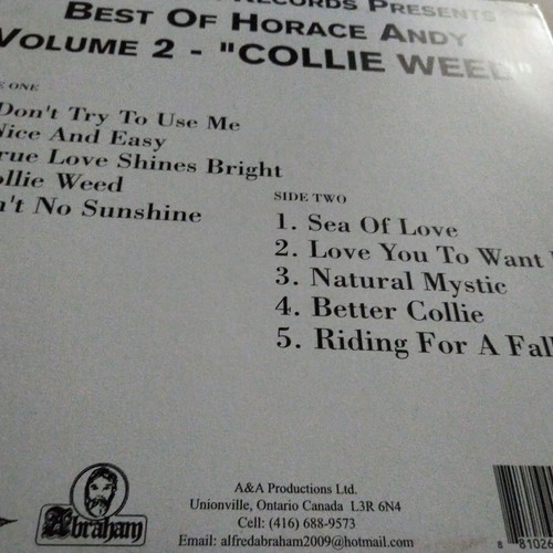 SIGNED Horace Andy - Compilation vol 2 LP autograph - Picture 4 of 4
