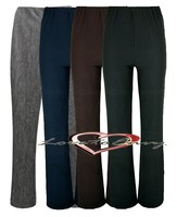 Womens Nurse Work Carer Stretch Elasticated Trousers - Pull On Style UK8-26