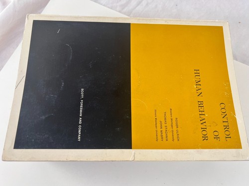 Control of Human Behavior. Vols 1-3 . Ulrich, Roger ~ Paperbacks ~ Good Cond - Picture 17 of 17