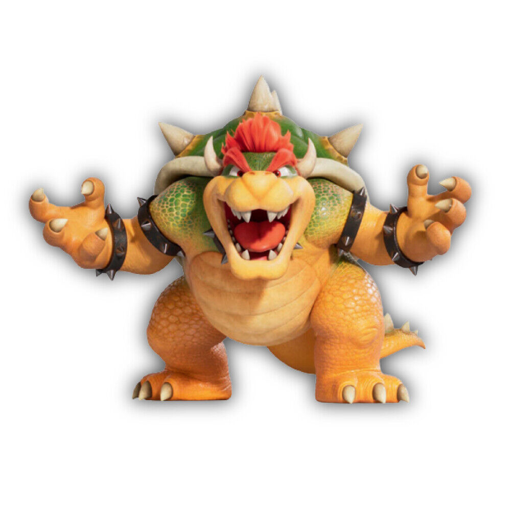 BOWSER vinyl decal from Super Mario Bros. Choose Your Favorite! Paper  Mario, Mario Brothers, King Koopa