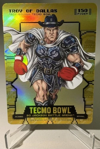 2026 Bo Jackson Battle Arena - Tecmo- Troy of Dallas- Brawl- Gold Coin- 150 SSP!