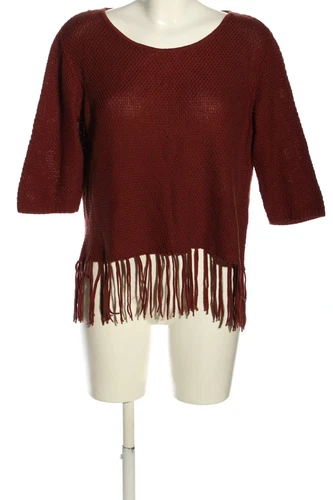 B.C. BEST CONNECTIONS Jersey de punto grueso Mujeres Talla EU 38 rojo - Imagen 4 de 5