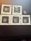 Lot of 6 Mercury Dimes 1941-1945 Silver 10C US Coins Circulated