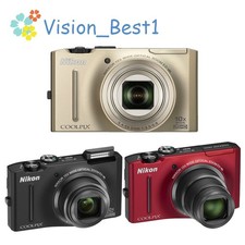 Nikon COOLPIX S8100 digital camera 12.1MP 10x optical zoom, 3.0"LCD,