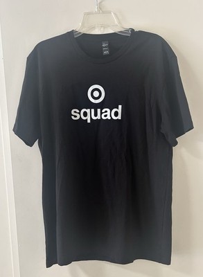 Black Target squad Large T shirt
