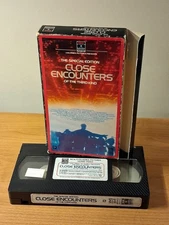 Close Encounters Of The Third Kind (1977) Vintage VHS RCA Columbia Side Flap