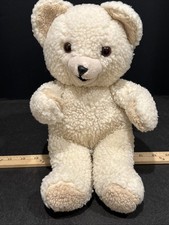 Vintage 1986 Russ Berrie Snuggle Fabric Softener Plush Teddy Bear 15 Inch 