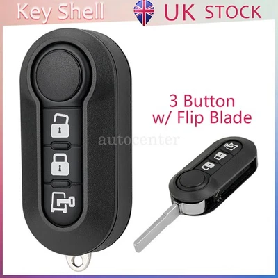 3B Car Key Fob Case For Fiat Ducato Citroen Relay Peugeot Boxer Vauxhall Combo