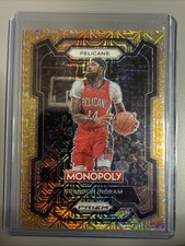 2023-24 Panini Prizm Monopoly - Brandon Ingram #57 Millionaire Gold Prizm /500