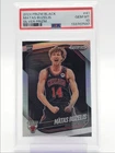 MATAS BUZELIS 2024-25 PANINI PRIZM BLACK ROOKIE SILVER PRIZM RC PSA 10 Q6846