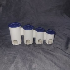 Vtg Tupperware Mini One Touch Canister COIN H...