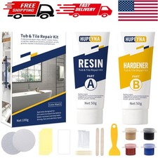 Color Match Tub, Tile  Shower Repair Kit - Restore Chips  Cracks Easily