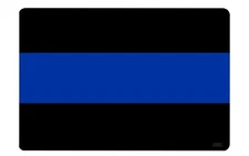 Rogue River Tactical Thin Blue Line Gun Cleaning Mat Bench Pad Gift for Polic...