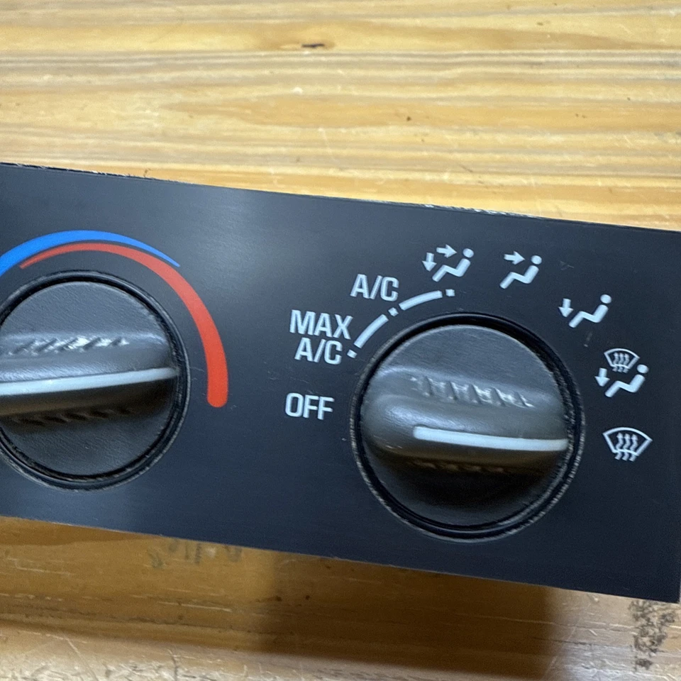 2001 2005 OEM CHEVY GMC VAN CLIMATE CONTROL TEMP ASTRO EXPRESS SAFARI SAVANA A/C - Image 4 of 4