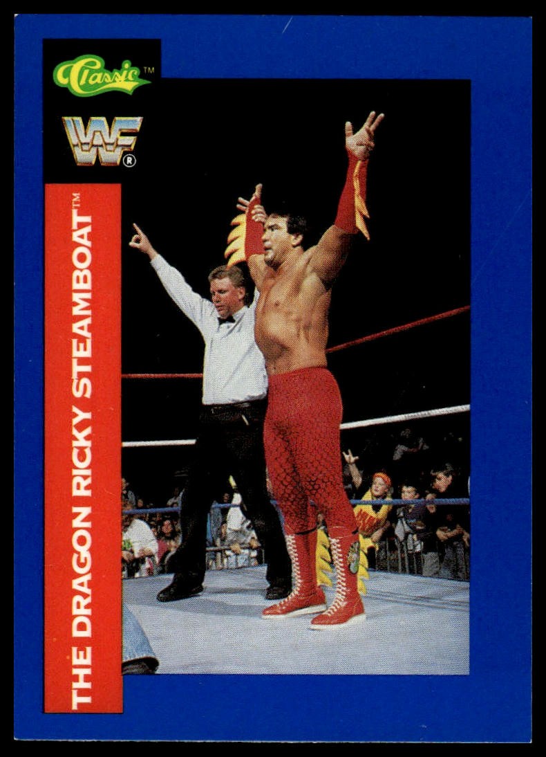 1991 Classic WWF Superstars #129 The Dragon Ricky Steamboat
