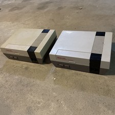 Nintendo Entertainment System NES-001 Original Console Only / UNTESTED Lot Of 2