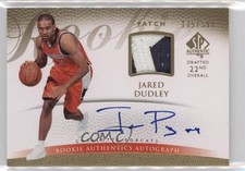 2007-08 SP Authentic Rookie Authentics 135/599 Jared Dudley #131 Patch Auto 0uo3