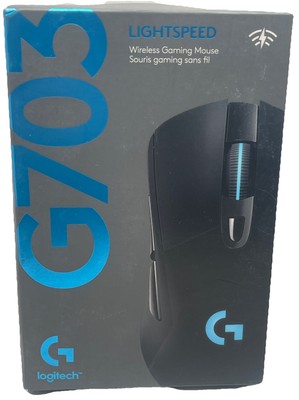 Logitech G703 LIGHTSPEED Wireless Gaming Mouse with HERO 25K Sensor Brand New