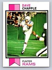 1973 Topps #190 Dave Chapple Los Angeles Rams - NM