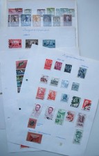 Yugoslavia, Croatia, Serbia, Montenergo - Stamps on stock pages + sheet