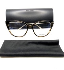 Saint Laurent SL 627 004 Havana Tortoise Eyeglasses Frames Havana Gold 54mm