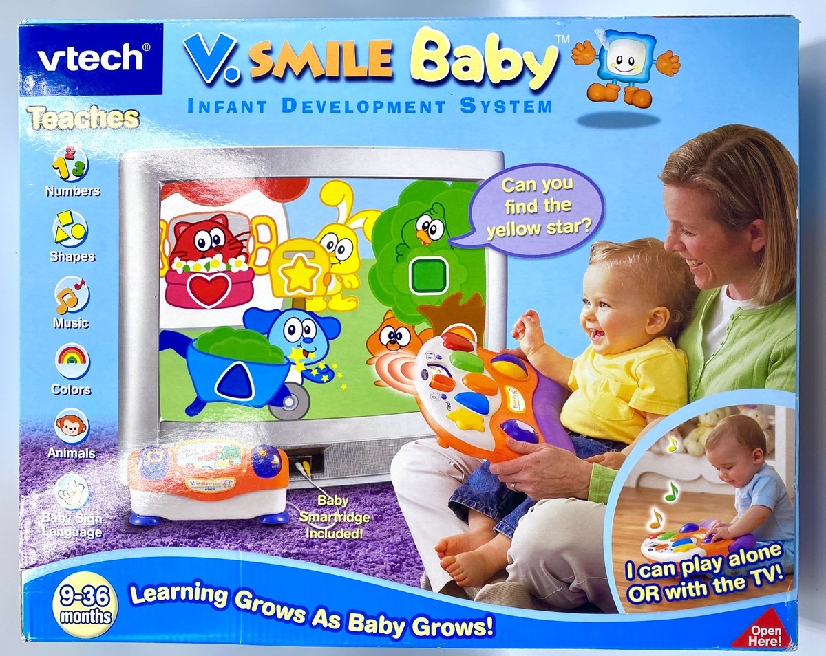 VTech V.smile Baby Infant Development System 1 Game a for sale