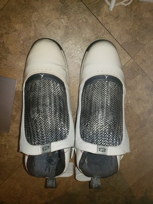 Jordans XiX Used With  Box In White Size 12 With Defects READDD!!@ 