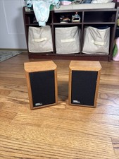 Vintage Design Acoustics PS-3 System Satellite Bookshelf Satellite Oak Speakers