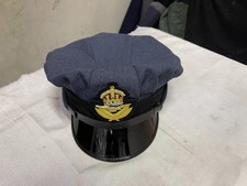 WW1 WW2 British Army RAF Officer Cap – All Sizes Repro Military Hat