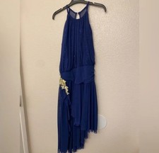 Wiseman Dance Blue Sequin/Lacy Dress. Medium Child. Perfect for A Solo 