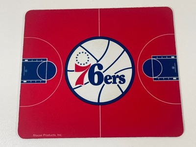 Vintage 1995 Philadelphia 76ers Sixers NBA Computer Team Mouse Pad Basketball