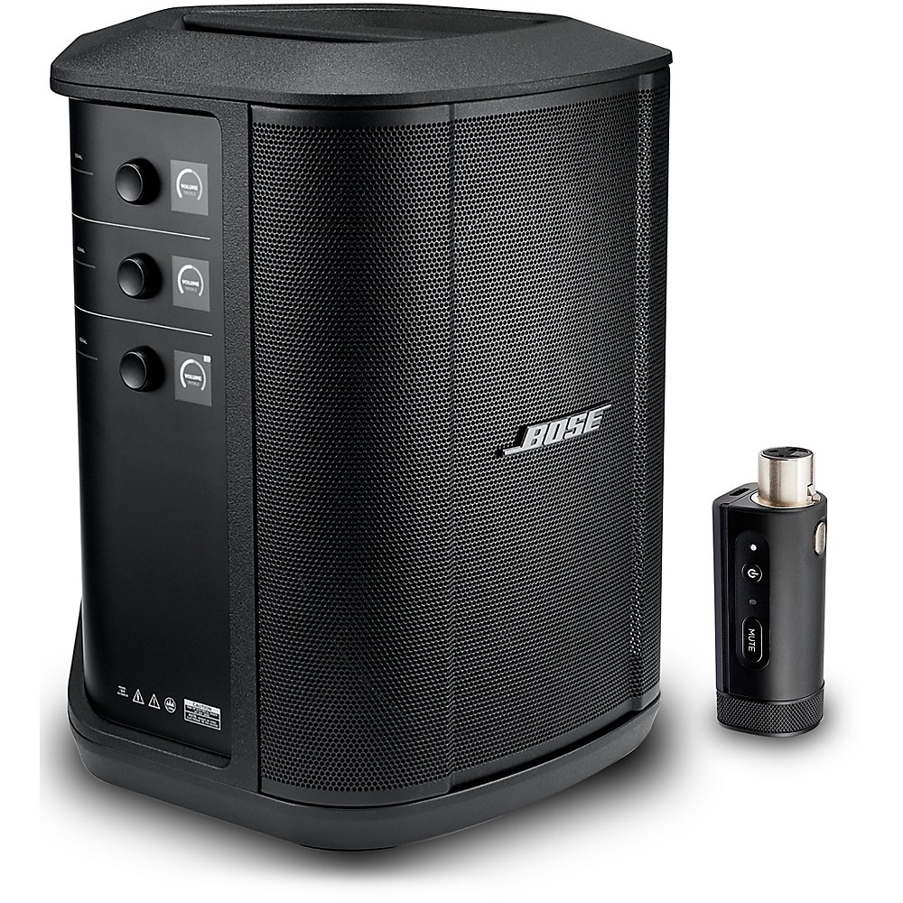 Bose S1 Pro Wireless PA System With XLR MicLine Transmitter 136390₽