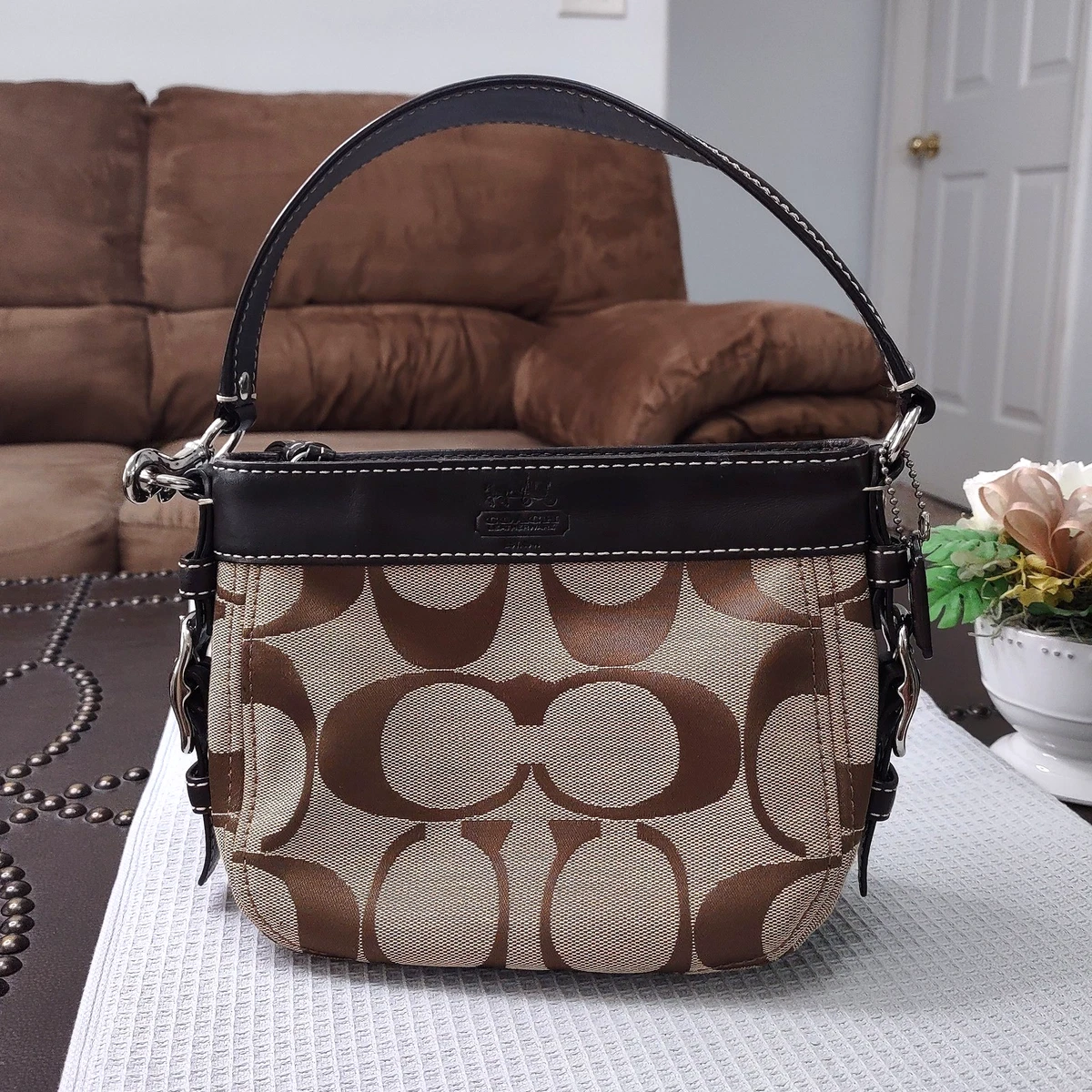 Coach Zoe Shoulder Bag Brown Bags & Handbags for Women for sale | eBay