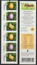 == Suède. Carnet de timbres autoadhésifs ★★ Pâques — 2001 ==