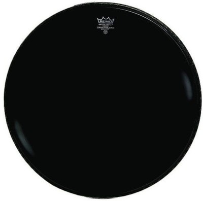 Remo 20'' Powerstroke 3 Ebony Bassdrum Resonanzfell P3-1020-ES-DM