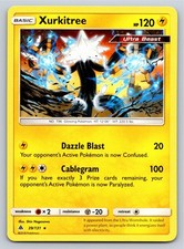 Xurkitree Rare SM - Forbidden Light 39/131 LP Pokemon TCG