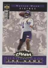 1994 Collector's Choice Crash the Game Gold Prize Warren Moon #C10 HOF 0m4x