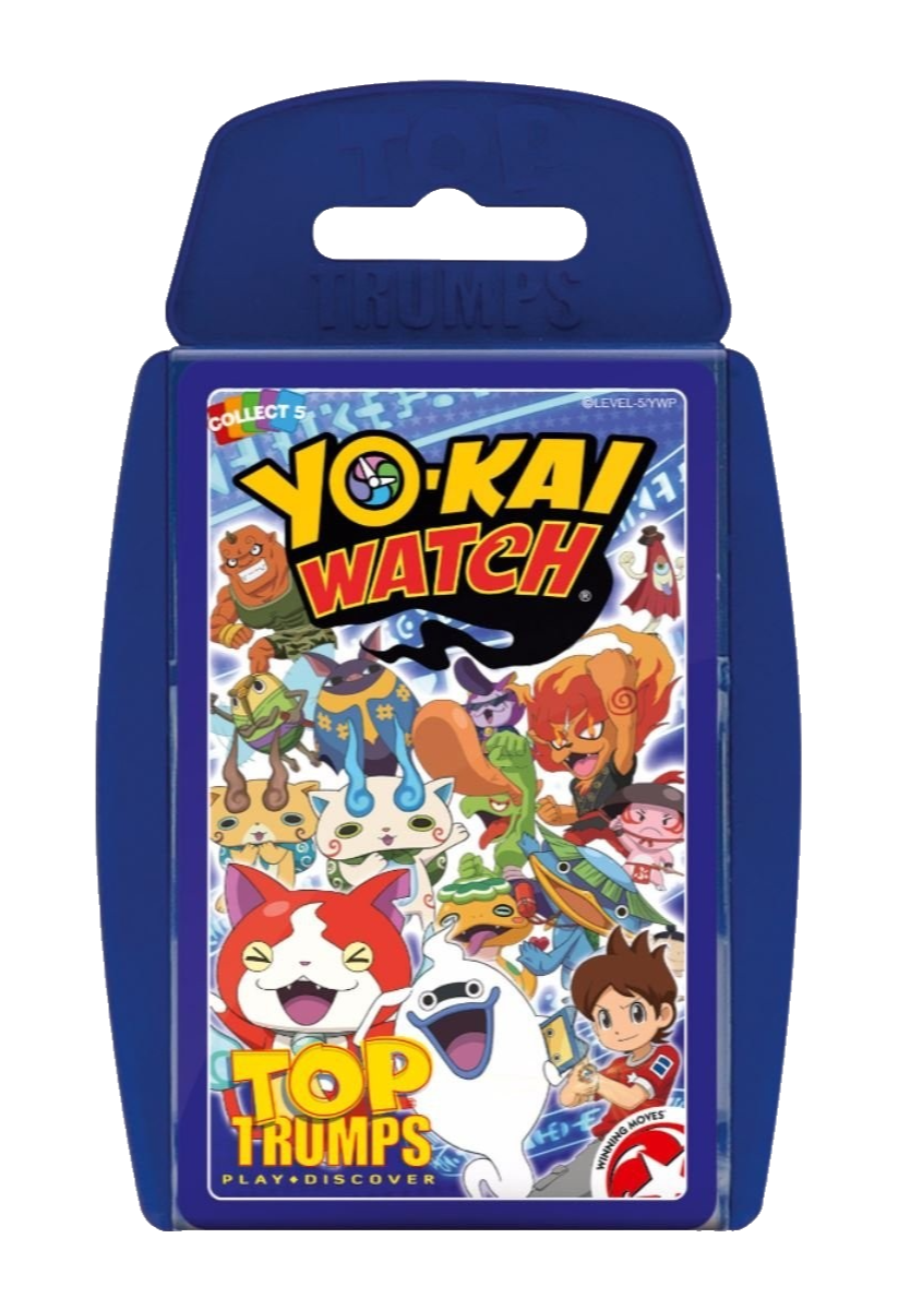TOP TRUMPS YO-KAI WATCH CARD GAME By WINNING MOVES BRAND NEW & SEALED!