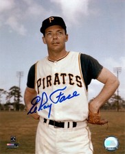 ELROY ROY FACE SIGNED PHOTO 8 x 10 PITTSBURGH PIRATES 1960 WORLD SERIES