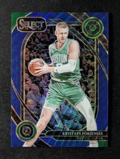 2024-25 Panini Select KRISTAPS PORZINGIS 1/75 Blue Wave Prizm Courtside #232