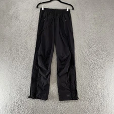 REI Rain Pants Womens Small Nylon Outdoor Shell Hiking Wind Pants Zip Sides