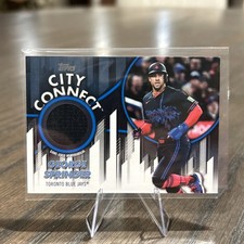 2026 Topps Series 1 City Connect Relic George Springer #CC-GS  /150