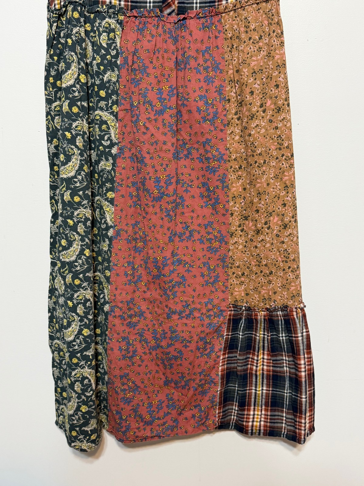 Natural Life Cottagecore Patchwork Midi Dress Wom… - image 3