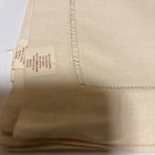 Set 4 New Ecru Linen Napkins 18” & 4 Placemats  12” x 18”with Hemstitch Borders — photo 3