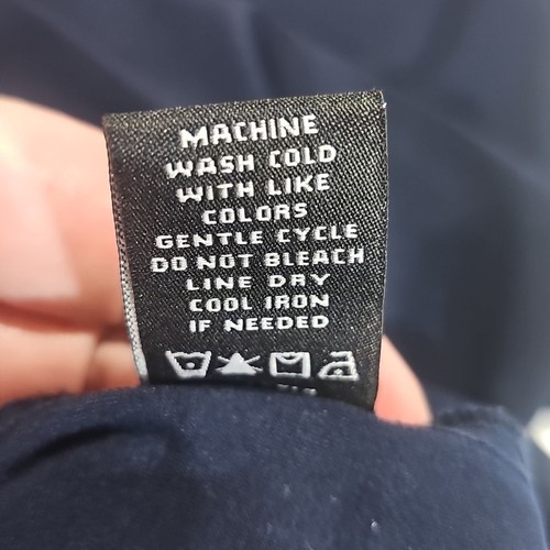 MSK Damen dunkelblau A-Linie Midikleid Größe 2X Freizeit Büro Urlaub Reisen - Bild 5 von 7