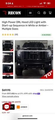 Car Scan Start Up LED Hood Light Strip, Car Dynamic Running Light Strip 70'' DRL